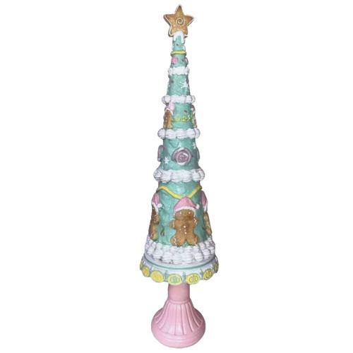 Christmas tree pink green - tree,